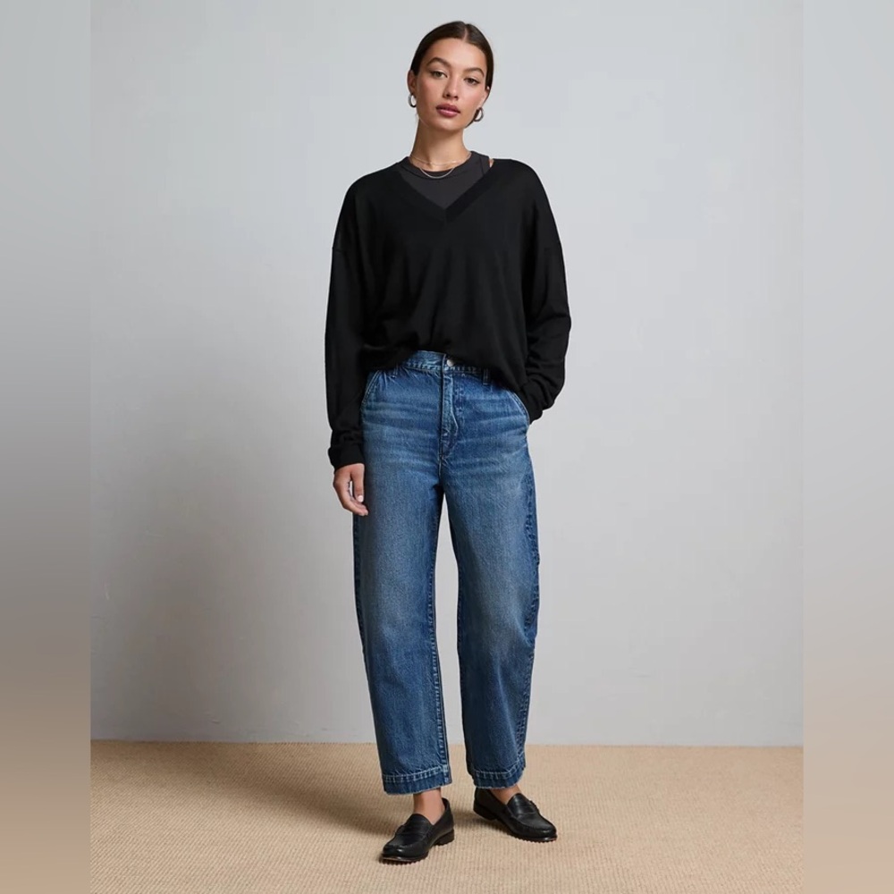 American Eagle Outfitters Premium AE77 Barrel Jeans